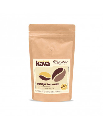 Ízesített kávé escobar vanília - karamell 100 gr