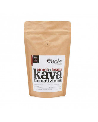 Ízesített kávé escobar fahéj - mogyoró