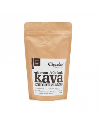 Ízesített kávé escobar sötét csokoládé 100g