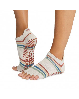 ToeSox Jógazokni Half Toe Low Rise