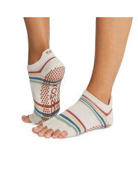 ToeSox Jógazokni Half Toe Low Rise