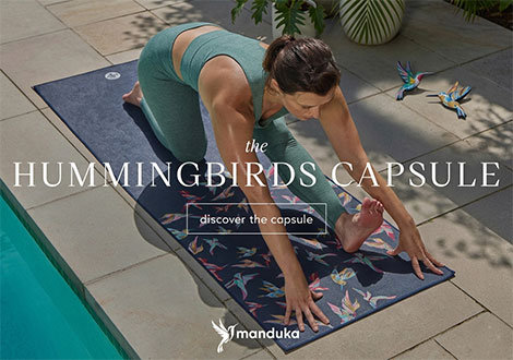 Hummingbird Manduka joga limited edition